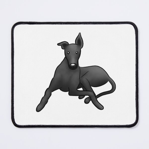 Item preview, Sitting Pretty - Black Hound designed and sold by Tessa Draws Stoof.