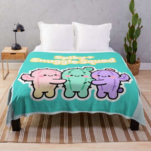 Item preview, Spiky Snuggle Squad – Cute Kawaii Cactus Tee designed and sold by Arte-Excellency.
