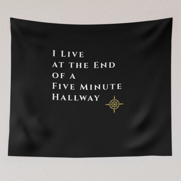 Item preview, House of Leaves - I Live at the End of a Five Minute Hallway designed and sold by WigOutlet.