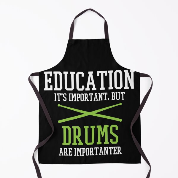 Item preview, Education Is Important But Drums Are Importanter Funny Drummer Musician Gift designed and sold by GalenoHenley.