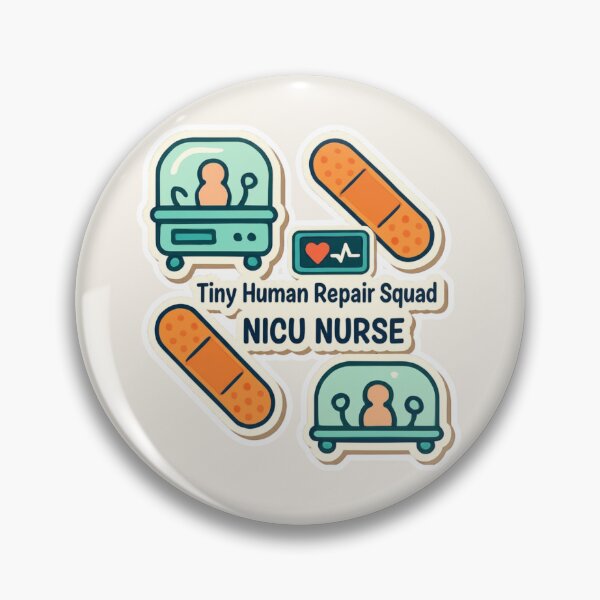 Item preview, Tiny Human Repair Squ | Cute Neonatal Nurse Gift | NICU Nurse Humor | Tiny Miracles Aesthetic designed and sold by The Salted Lime Cape Cod .