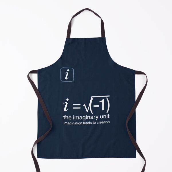 Item preview, Title:   i = √(-1) | Imagination Leads to Creation – Imaginary Unit Math Design designed and sold by The imaginary unit..
