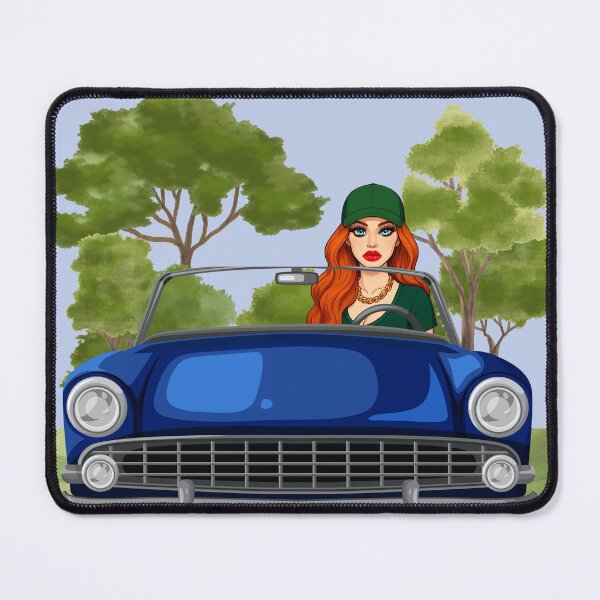 Item preview, Nature Drive – Beautiful Redhead & Vintage Car Adventure designed and sold by Aimetoi.