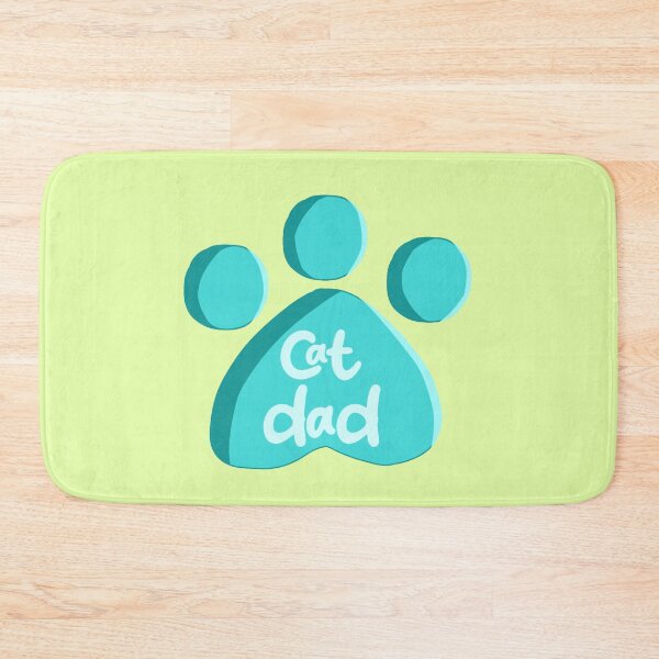 Item preview, cat dad designed and sold by trinketgal.