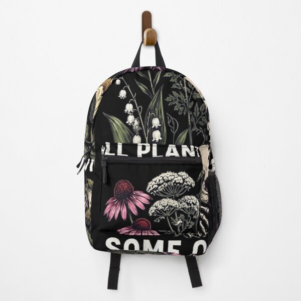 Item preview, All Plants Are Edible Some Only Once Funny Dark Humor Botanical designed and sold by GalenoHenley.
