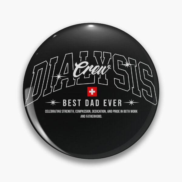 Item preview, Dialysis Crew Best Dad Ever designed and sold by Pouls and Prints.