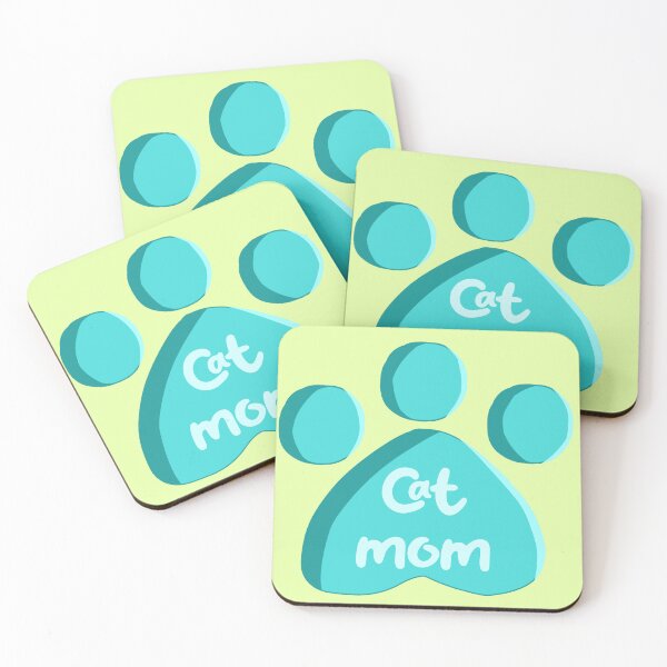 Item preview, cat mom designed and sold by trinketgal.