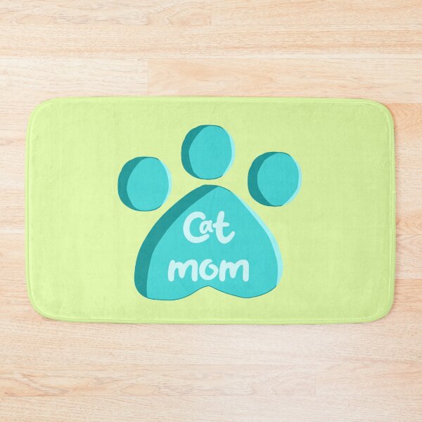 Item preview, cat mom designed and sold by trinketgal.