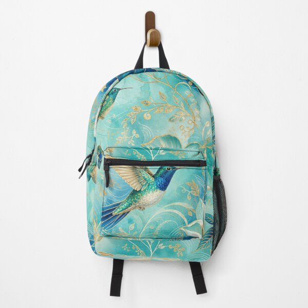 Item preview, Turquoise Hummingbird Repeat designed and sold by Jandedan.