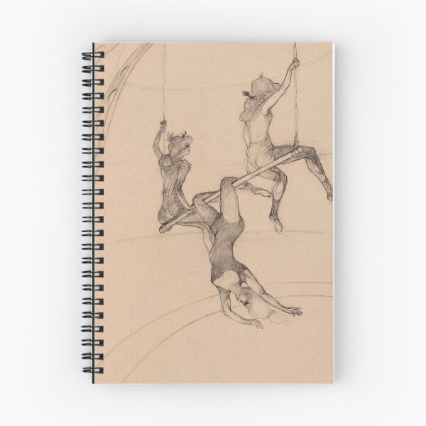 Item preview, El trapecio volante de Henri de Toulouse-Lautrec | Póster vintage de acróbata de circo designed and sold by artofuniverse.