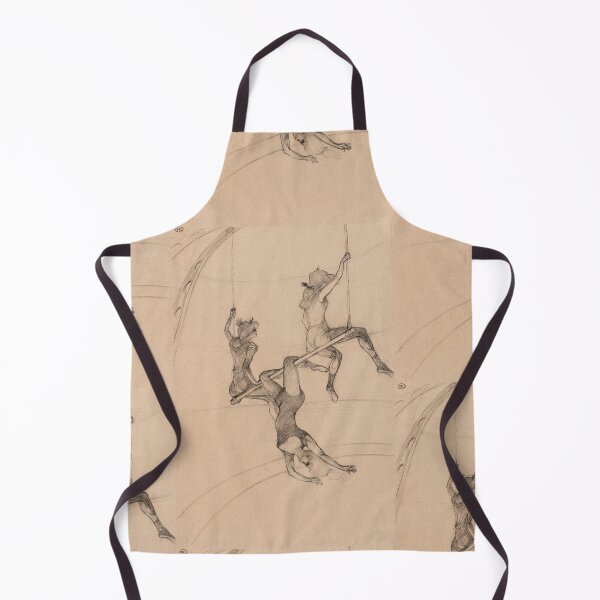 Item preview, The Flying Trapeze by Henri de Toulouse-Lautrec | Vintage Circus Acrobat Poster Print designed and sold by artofuniverse.