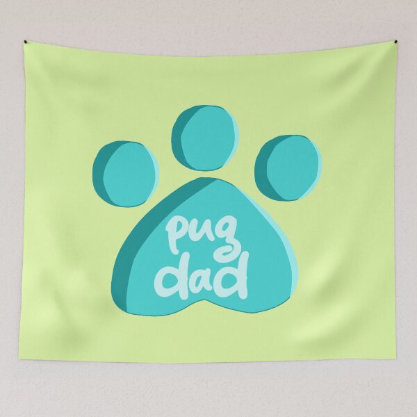 Item preview, pug dad designed and sold by trinketgal.