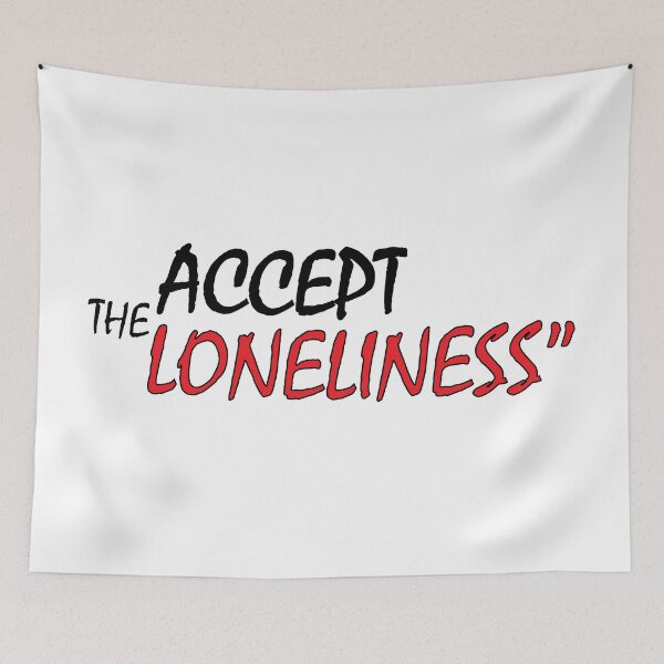 Item preview, Accept the loneliness. designed and sold by Positive Mindzet!.