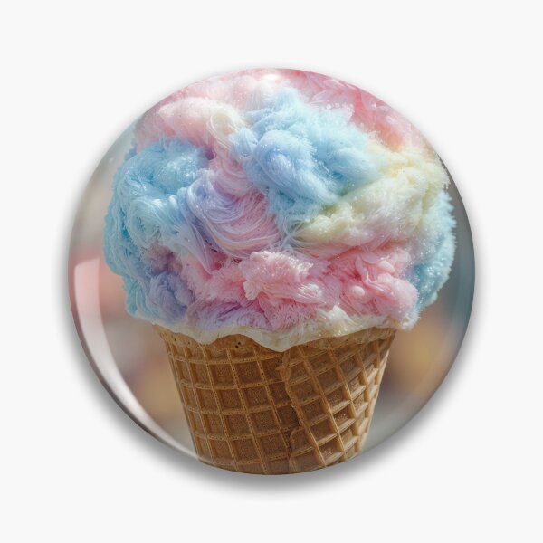 Item preview, Cotton Candy in a Waffle Cone designed and sold by Maria Dryfhout.