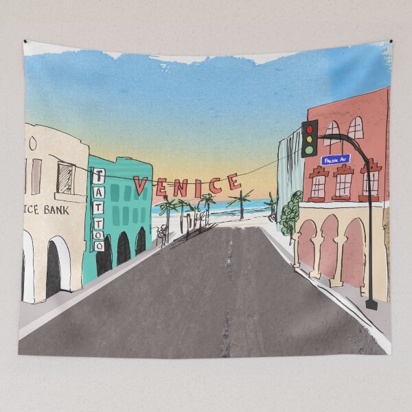 Item preview, Venice beach, California designed and sold by dollabails.