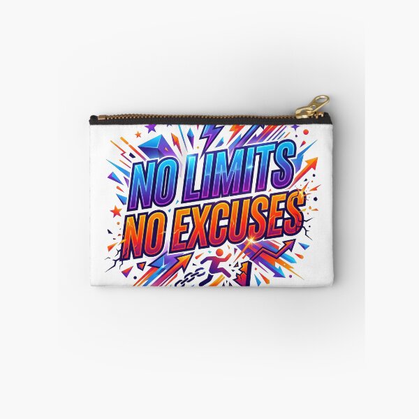 Item preview, no limits, no excuses, empowerment, dream big designed and sold by TrueArtVibes.