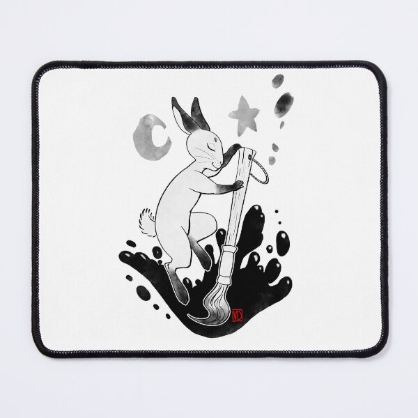 Item preview, Rabbit in shades of grey designed and sold by kineko.