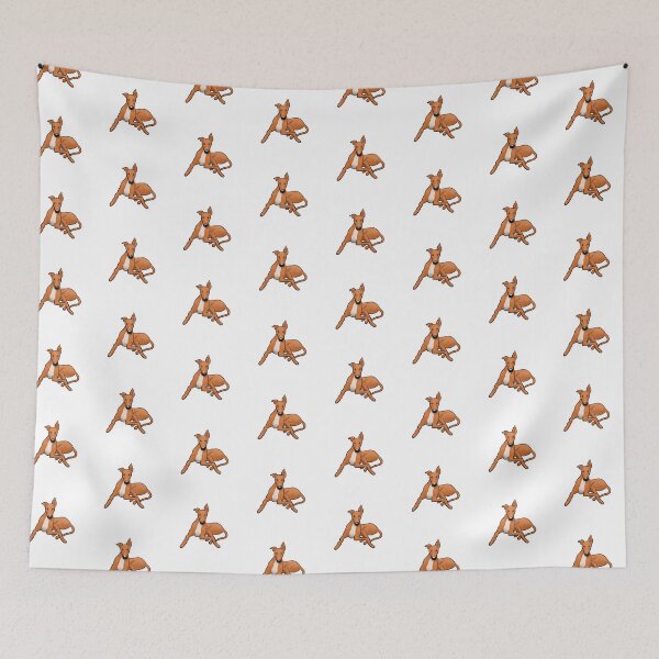 Item preview, Sitting Pretty - Red Hound designed and sold by Tessa Draws Stoof.