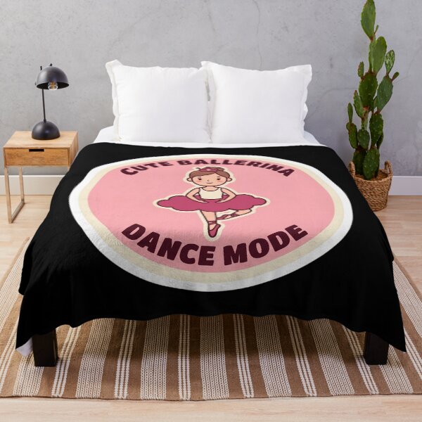 Item preview, Cute Pink Ballerina Circle Sticker designed and sold by AbanoubStore.