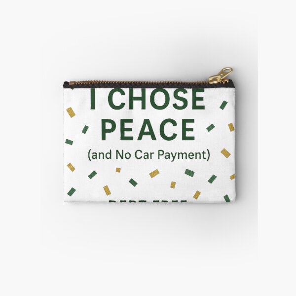 Item preview, Debt Free Journey, perfect gift after becoming debt free designed and sold by BrokeNoMoreCo.