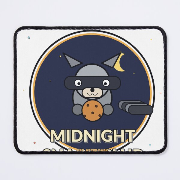 Item preview, Midnight Snack Club Cute Bat Cookie Design designed and sold by Cozy Oddities Studio.