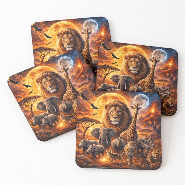 Item preview, African wildlife animals group designed and sold by M--Y.