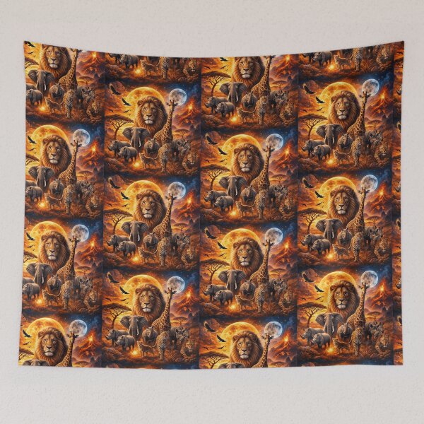 Item preview, African wildlife animals group designed and sold by M--Y.
