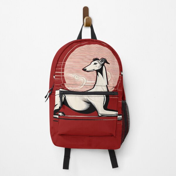 Item preview, GALOGO - Lunar Greyhound IV – Rising Sun designed and sold by GALOGO – Art for Sighthounds & Animal Welfare.