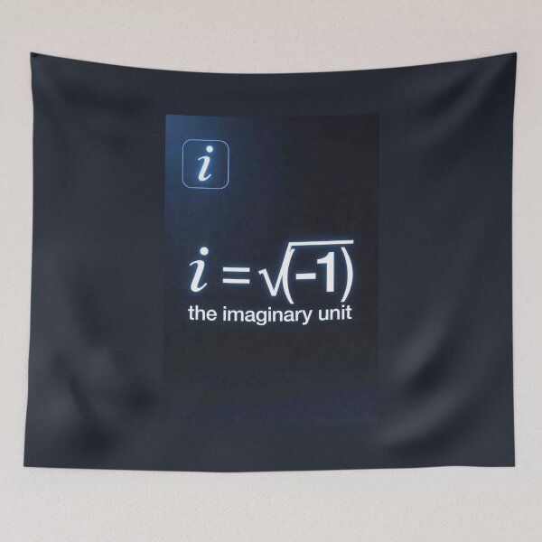 Item preview, i = √(-1) Imaginary Unit Math Logo T-Shirt – Small “i” Emblem Grok generated AI designed and sold by The imaginary unit..