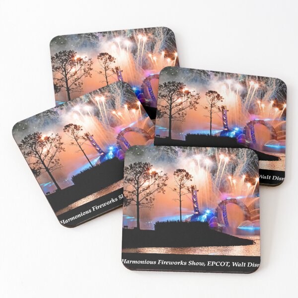 Item preview, Disney Harmonious Fireworks Show, EPCOT, Walt Disney World designed and sold by AMacGPhilly.