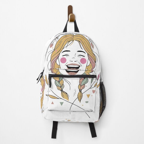 Item preview, Happy Boho Celestial Girl - Minimalist Braided Starry Goddess Art designed and sold by BestChoiceService.
