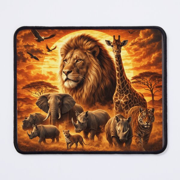 Item preview, African wildlife animals groups designed and sold by M--Y.