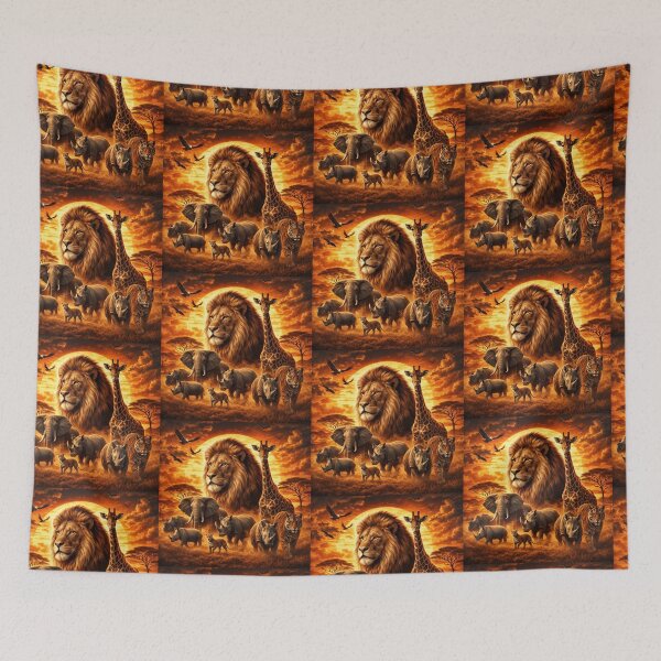 Item preview, African wildlife animals groups designed and sold by M--Y.
