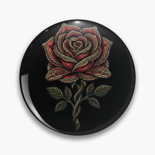 Item preview, Rose made of snakes designed and sold by ReneMM.