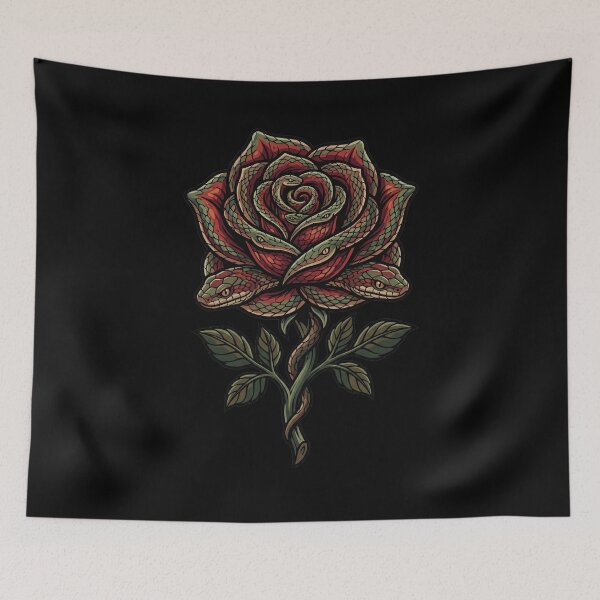 Item preview, Rose made of snakes designed and sold by ReneMM.
