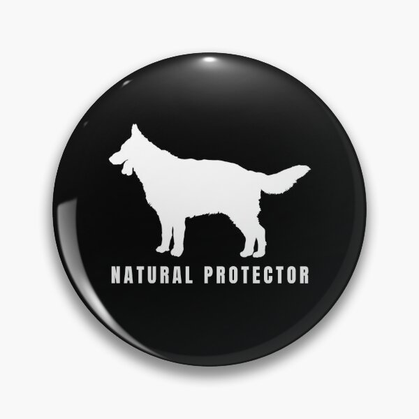 Item preview, Minimalist German Shepherd Line Art Dog (For Dark Apparel) designed and sold by TailPrints.
