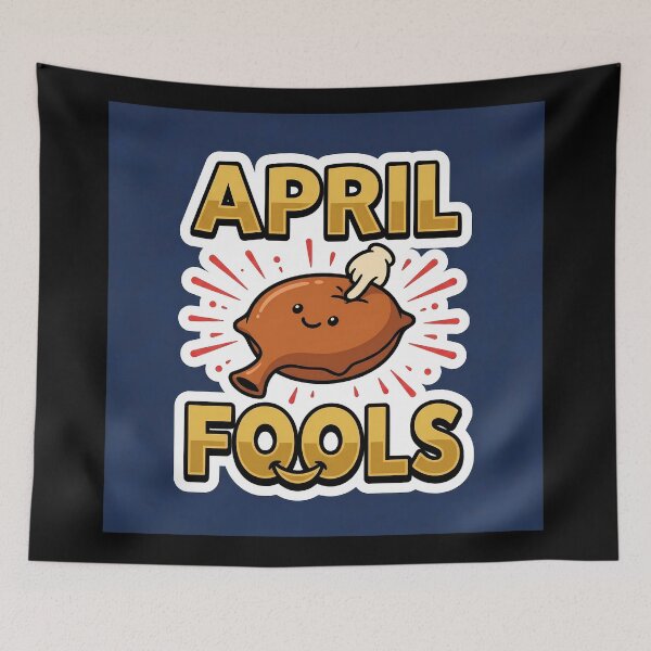 Item preview, April Fools Funny Cartoon Chicken Prank designed and sold by AbanoubStore.