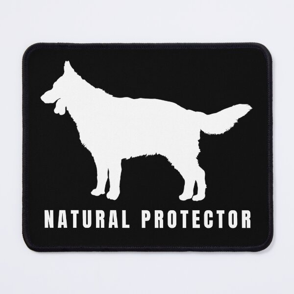 Item preview, Minimalist German Shepherd Line Art Dog (For Dark Apparel) designed and sold by TailPrints.