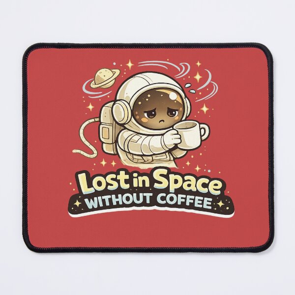 Item preview, Cute Astronaut Coffee Lover Design designed and sold by LayercraftArt.