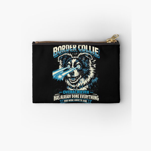 Item preview, Border Collie Overachiever Already Done Everything – Funny Intense Art | Border Collie Gift designed and sold by irfanshikh.
