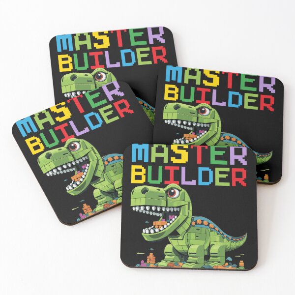 Item preview, Master Builder Green Dinosaur T-Rex Plastic Bricks Toy For Building Lovers designed and sold by StanaLuis.