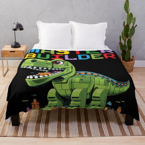 Item preview, Master Builder Green Dinosaur T-Rex Plastic Bricks Toy For Building Lovers designed and sold by StanaLuis.