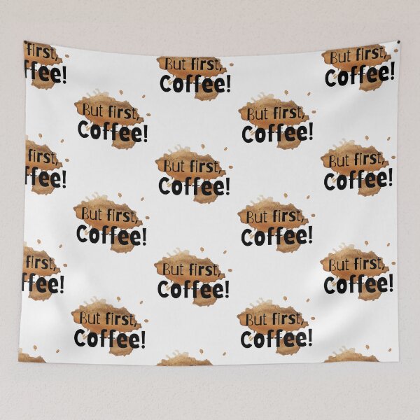 Item preview, But first, coffee designed and sold by OnaleeNicklinArt.