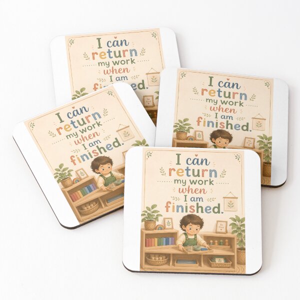 Item preview, I Can Return My Work Kids Responsibility Classroom Quote designed and sold by LoveNurseries.