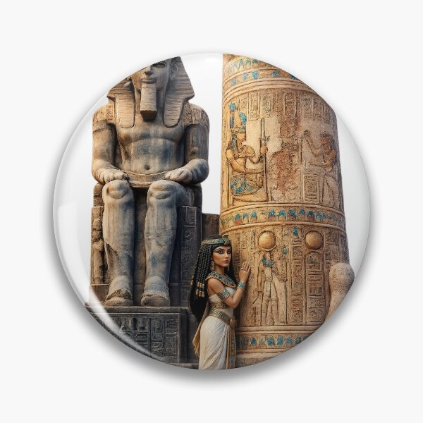 Item preview, Ancient Egypt Dreamscape – 3D Cartoon Pharaoh Temple Art  designed and sold by TuyaArts.