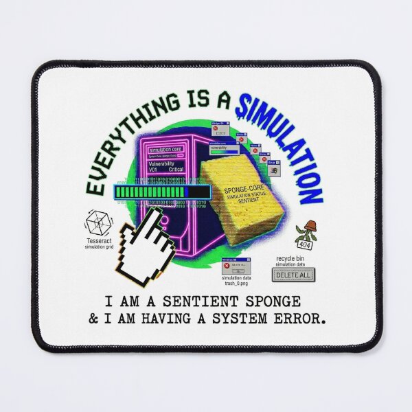 Item preview, Everything is a simulation designed and sold by WonderGallery.