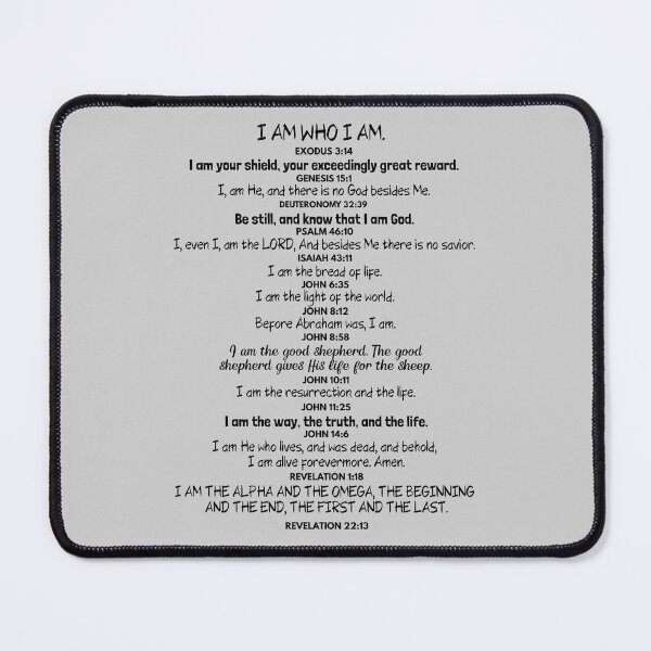 Item preview, I AM - Bible verses - Shirt  Sticker Bag Phone case designed and sold by HisDesignCo.