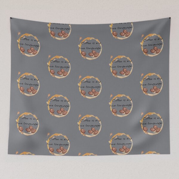 Item preview, Coffee is my love language  designed and sold by OnaleeNicklinArt.