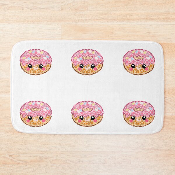 Item preview, Arte de puntos de donut kawaii designed and sold by Cardiff Creative.