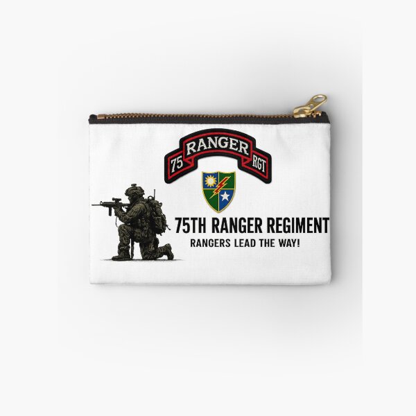 Item preview, Crouching Ranger with 75th Regiment designed and sold by Military Insignia Products.